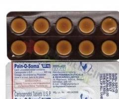 Pain O Soma 500 mg buy Online - Powerful Muscle Relaxant for Pain Relief!