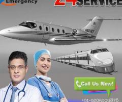 Falcon Train Ambulance in Guwahati is Operating as an Excellent Medical Transportation Medium - 1