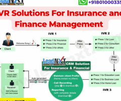 IVR Solutions For Insurance and Finance Management