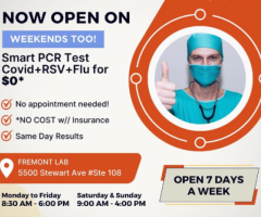 Free Covid-19/RSV/Influenza A/B Test in Fremont