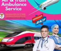 Panchmukhi Train Ambulance in Patna Guarantees Comfortable Ride to the Source Destination