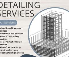 Explore best Rebar Detailing Services in San Francisco, USA.