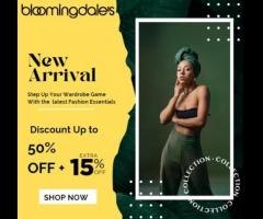 Up to 50% Off + Extra 15% Off on New Arrivals with Bloomingdale’s Coupon Code
