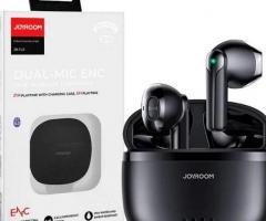 JOYROOM JR-TL11 Dual-Mic ENC True Wireless Earphones Black & Black - 1