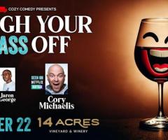 Laugh your glass off- comedy night @ 14 Acres - 1