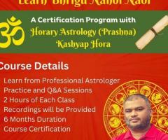 Learn Bhrigu Nandi Nadi with Horary Astrology (Prashna – Kashyap Hora) [Recorded Aug 2023]