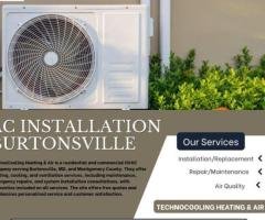 AC Installation Burtonsville – TechnoCooling Experts