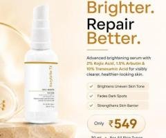 Dark Spots Holding You Back - Try Kozybrite-TX Face Serum