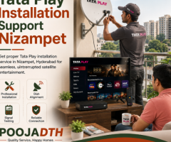 Tata Play Installation Support Nizampet