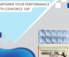 "Empower Your Performance with Cenforce 100"