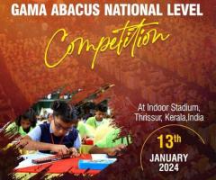 Gama abacus provides the NO1 abacus classes Thrissur