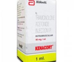 Buy Kenacort injection online at a 20% instant discount from Golden Pharmacy