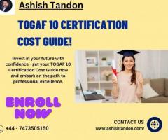 TOGAF 10 Certification Cost Guide