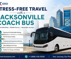 Stress-Free Travel with a Jacksonville Coach Bus