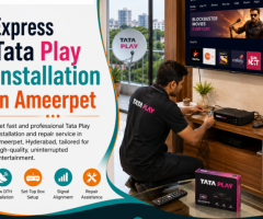 Express Tata Play Installation in Ameerpet