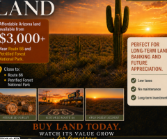 Arizona Land From $3,000+ for Long-Term Investment and Land Banking