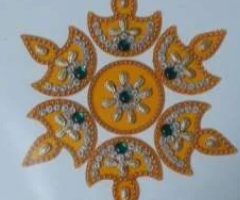 Designer Acrylic Rangoli Manufacturer