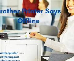 Brother Printer Says Offline | +1-877-372-5666 | Brother Support