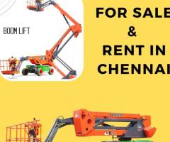 Affordable Boom Lift for Sale & Rent in Chennai