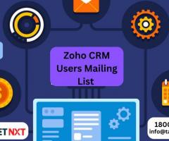Top Zoho CRM Users Mailing List Providers in USA-UK