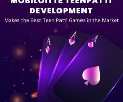 Mobiloitte Teenpatti development makes the best Teen Patti games in the market