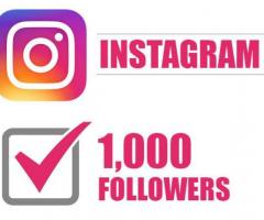 Buy 1000 Instagram followers I Instant & Organic