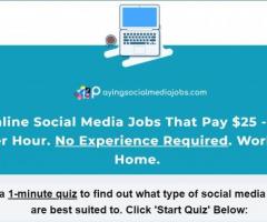 Opportunity to get paid by using Facebook, Twitter and Youtube