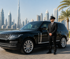 Private Car With Driver in Dubai — Luxury 24/7 Chauffeur Service