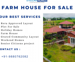 Farm House for Sale Around Bangalore North - 1
