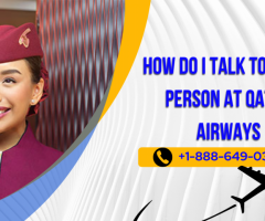 How Do I Talk To a Live Person at Qatar Airways
