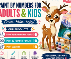 Paint By Numbers Australia – Creative Kits for Adults & Kids