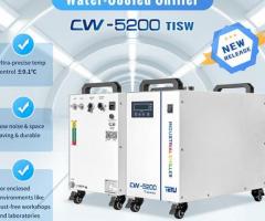 TEYU Water Cooled Chiller CW-5200TISW 0.1℃ Precision