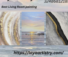 Best Living Room painting by Laya Artistry