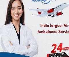 Angel Air Ambulance Service in Kolkata with Advanced Ventilator Setup