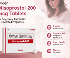 Order Misoprostol-200 mcg Tablets for Pregnancy Termination of Unwanted Pregnancy