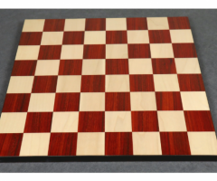 Borderless Chess Board - 55 Mm Square - Bud Rosewood & Maple Wood – royalchessmall