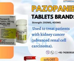 Purchase Pazopanib 400mg tablets online at lowest price Malaysia