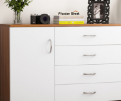 Organise  Your Space with Elegance: Get 55% OFF on Chest of Drawers at Wooden Street!