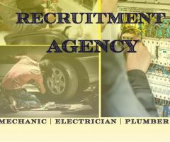 Contact us for hiring Mechanics, Electricians and Plumbers from India