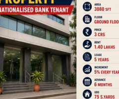 SALE OF COMMERCIAL PROPERTY NATIONALISED BANK TENANTS AT ABIDS