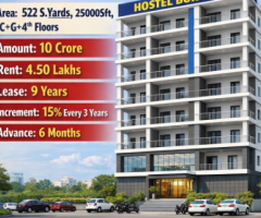 SALE OF COMMERCIAL BUILDING HOSTEL AT BACHUPALLY ROAD