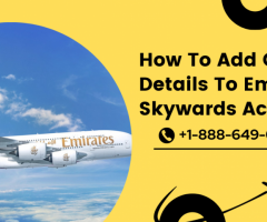 How To Add Child Details To Emirates Skywards Account