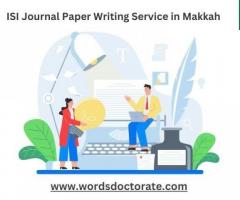 ISI Journal Paper Writing Service in Makkah