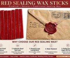 SEALING WAX RED- AARYAH DECOR