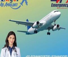 Angel Air Ambulance Patna has the Efficiency of a Hospital Bed Inside the Air Ambulance