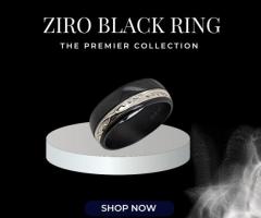 Elevate Your Style with Ziro Black Rings from Stonex Jewellers NZ