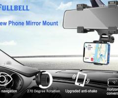 Phone Mount for Car, Rear View Mirror Phone Holder Car Phone Mount Phone Bracket,