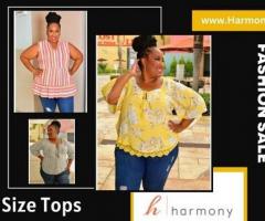 Elevate Your Style with Plus Size Tops from Harmony Girl
