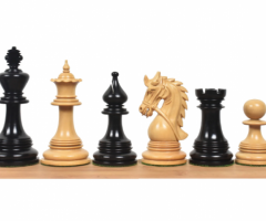 4.3" Napoleon Luxury Staunton Chess Set- Chess Pieces Only
