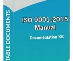Editable ISO 9001 Manual for QMS Certification